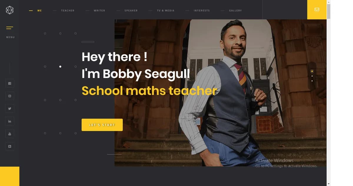 Bobby Seagull web project by Sisesoft