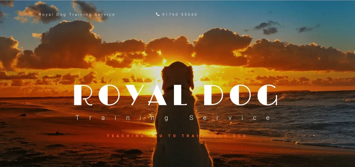 Royal Dog Pet Store e-commerce project by Sisesoft